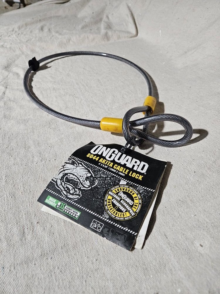 OnGuard Cable Lock 4' Long