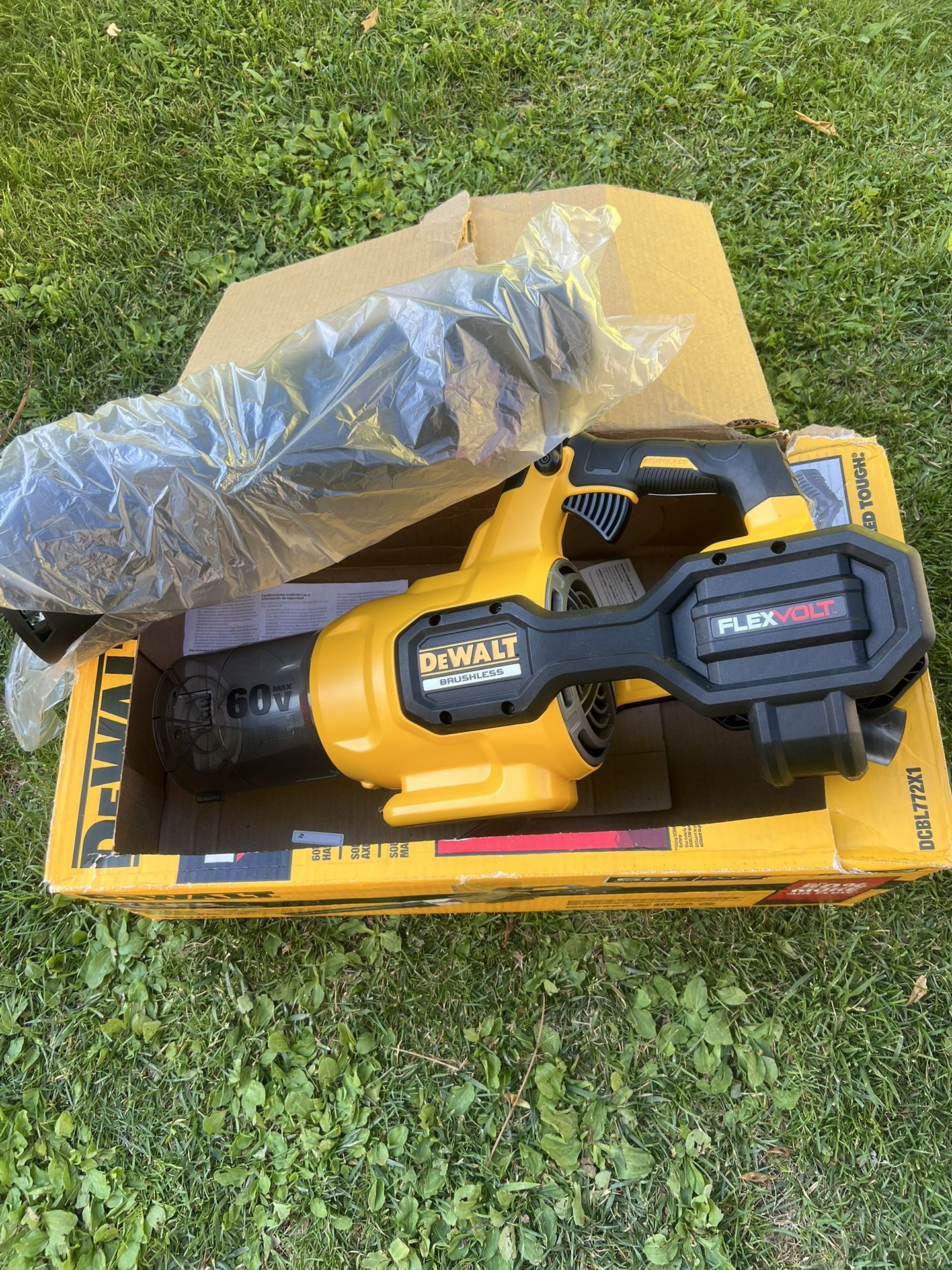 Dewalt Flexvolt Blower 60v