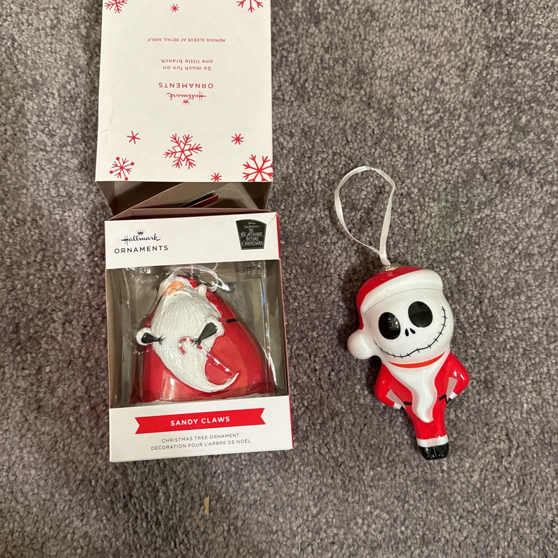 Nightmare Before Christmas Ornaments 