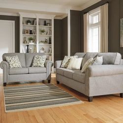 ASHLEY ALANDARI SOFA & LOVESEAT LIVING ROOM SET