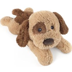 Scented Microwavable Stuffed Dog, Adorable Puppy for Warmth Comfort, Heatable Coolable, Lavender Scented