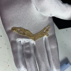 18K Solid Gold Chain 1.6mm 18in Real Gold Necklace 1.63g