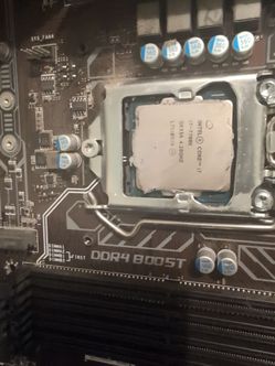 MSI mother board 7270-A pro with Intel i7-7700k