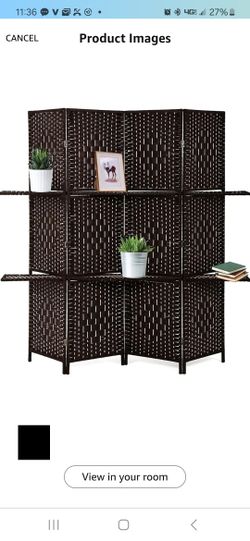 Room Divider With Shelves 