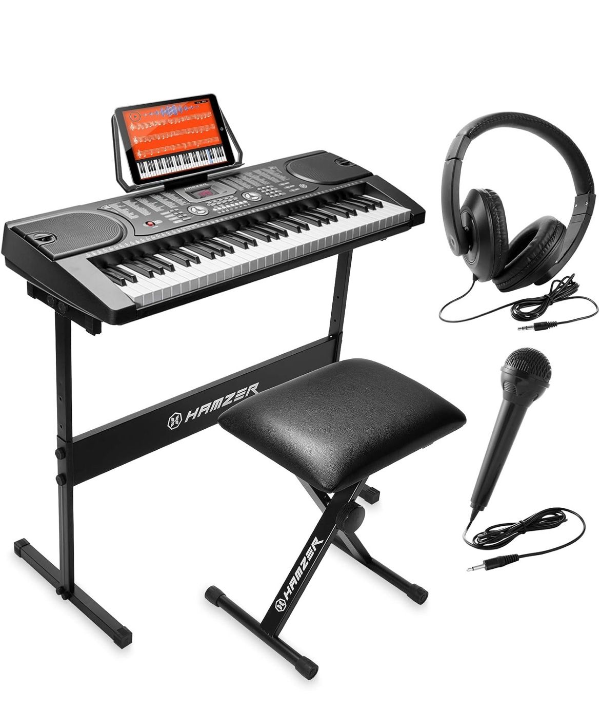 🎹 61-Key Keyboard Piano Set – All-in-One Music Bundle! 🎶