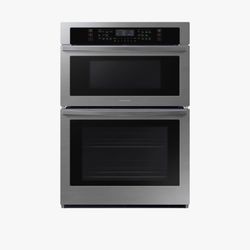 30” inch microwave combination wall oven in stainlesssteel