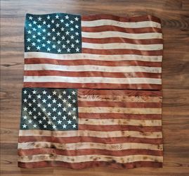 Wavy American Flags