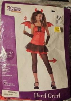 Devil girl size 12. /14