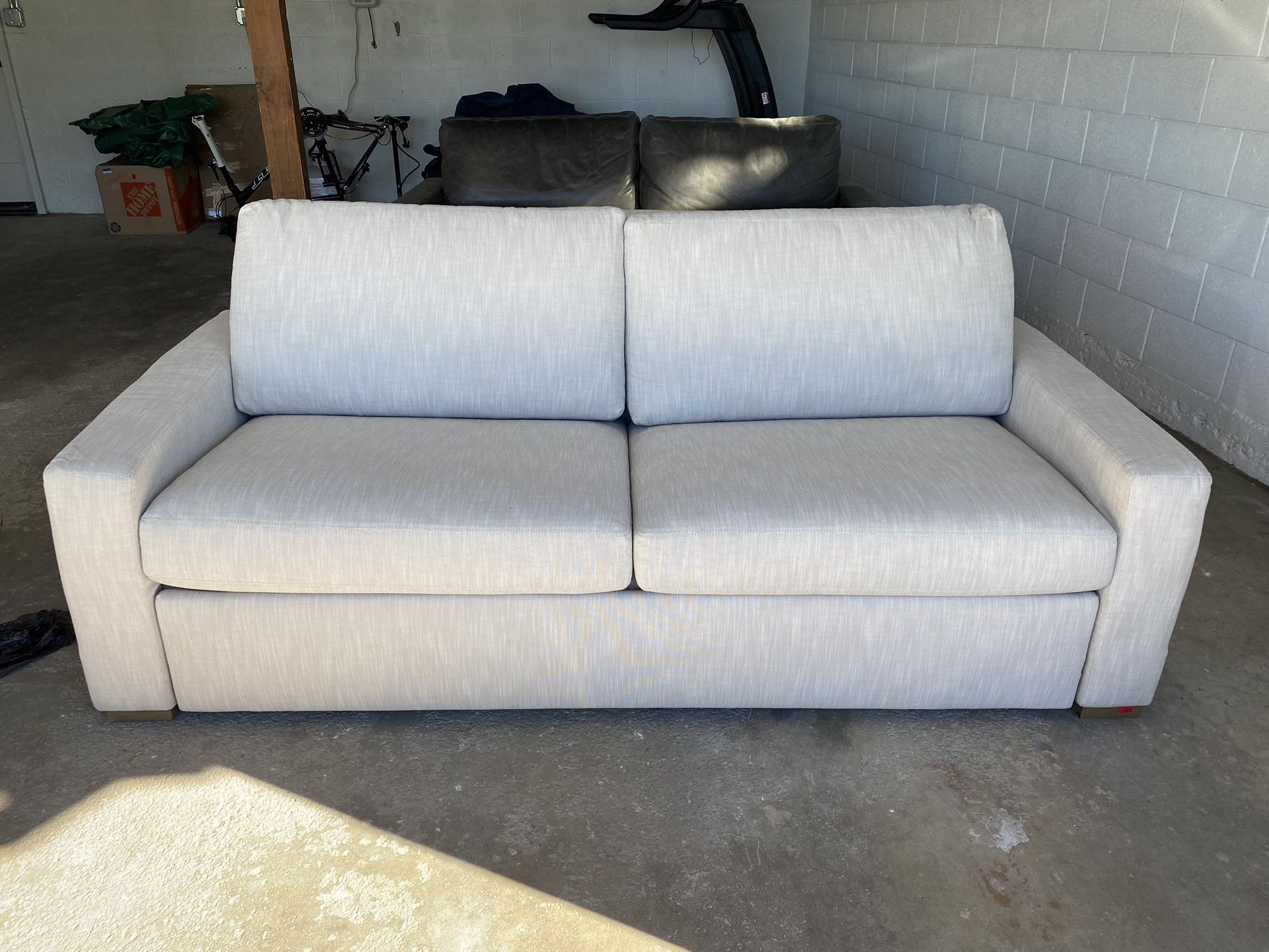 Restoration Hardware Original - Maxwell Premium Sleeper Sofa, Queen, Very Lightly Used - Like New!