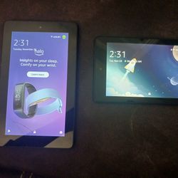 2  Amazon Fire HD 6 & 7 (4th/5th Generation) tablets BOTH $25