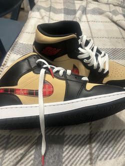 Air Jordan 1 Mid SE "Tartan Swoosh