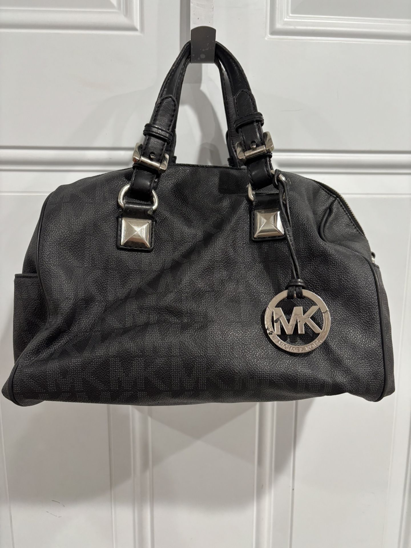 Black Monogram Michael Kors Bag