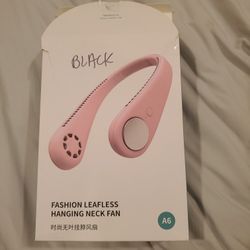 Hanging neck fan (BLACK)