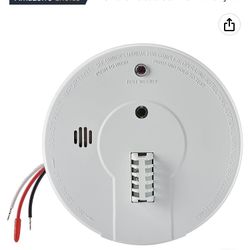 Heat Detector, Hardwired with Battery Backup