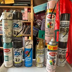 Paints Cans. New 