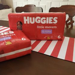 Huggies Little Movers Size 6 