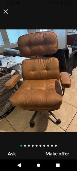 Brown Office Chair Computer Chair Desk Chair Gaming Chair Brand New Ergonomic Chair Executive Chair 🆕🆕