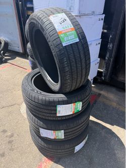 235-50-18 4 New Tires Installed and Balanced