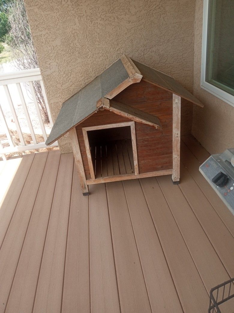 Wooden Dog House