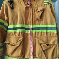 kid's firsmen costume for Halloween