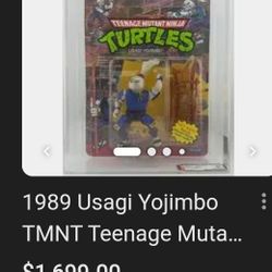 Usagi Yojimbo Tmnt Collectible Action Figure 