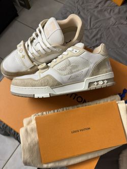 Louis Vuitton Trainer Velcro “Beige”
