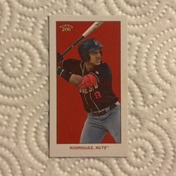 2020 Topps 206 Mini Julio Rodriguez Rookie Baseball Card 