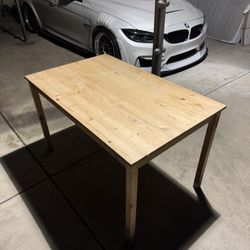 Ikea INGO wooden table