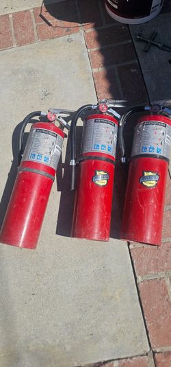 Fire extinguishers