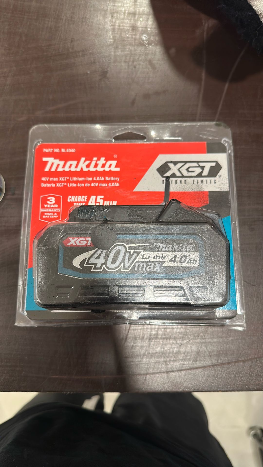 Makita 40V Max XGT 4.0Ah Battery