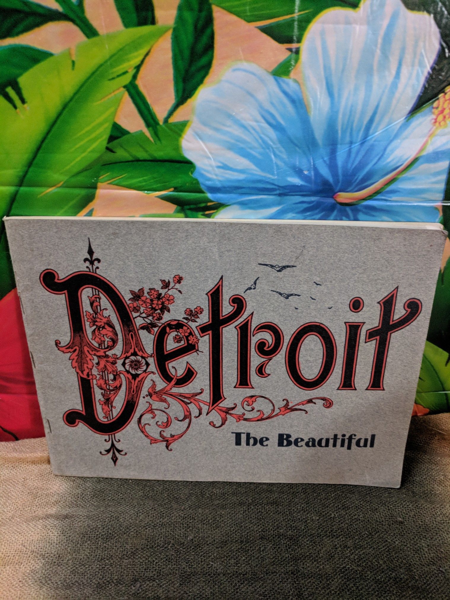 Rare beautiful Detroit Cadillac printing company