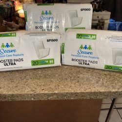 Secure  Protective Booster Pads