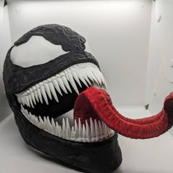 Venom Cosplay Helmet W/Movable Jaw