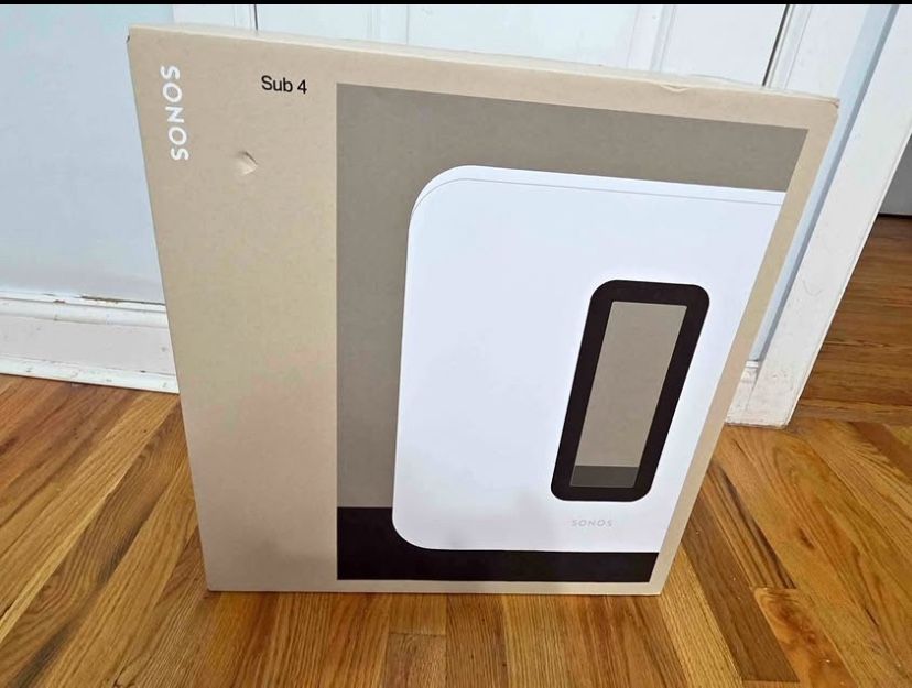 SONOS SUB 4 WIRELESS SUBWOOFER