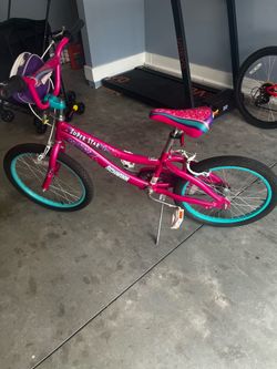Small pink bike