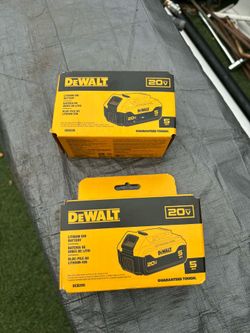 Dewalt batteries