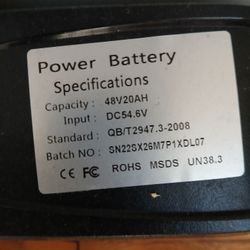 Ebike Battery 