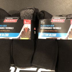 5?pack Dickies Socks $10 Per Pack