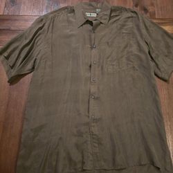 Green Robert Stock Short Sleeve Size Large