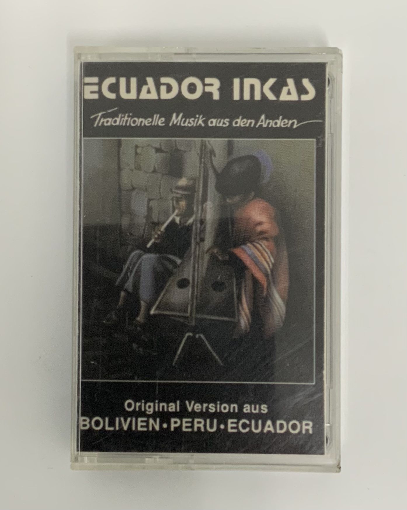 Ecuador Incas Bolivia Peru Cassette Tape Andes Traditionelle Musik Aus Den Anden