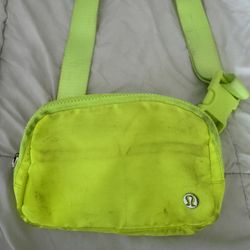 Lululemon Belt Bag Neon Yellow Green