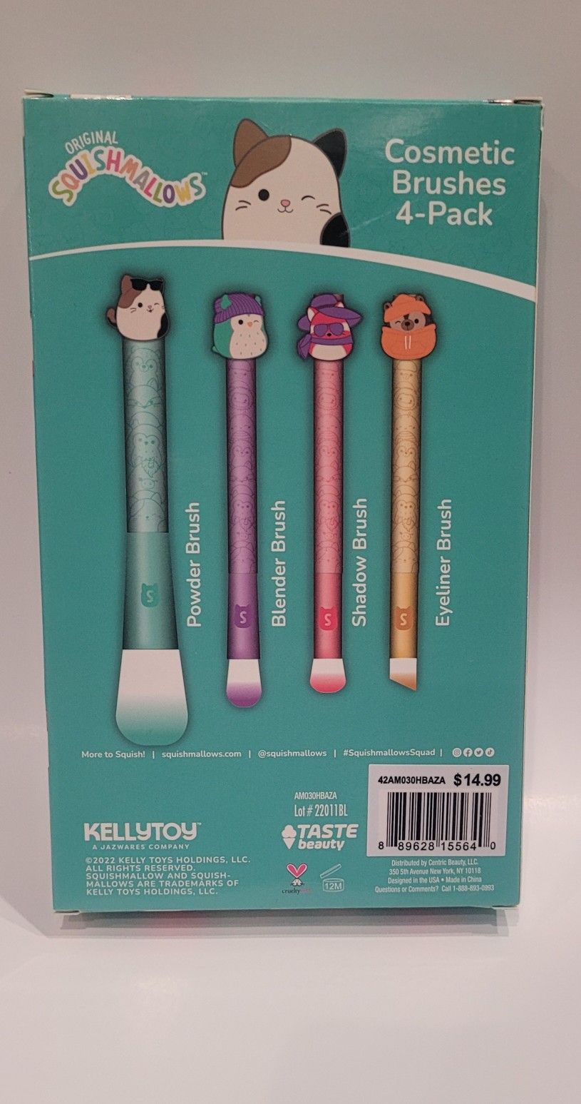 Squishmallow Makeup Brushes!