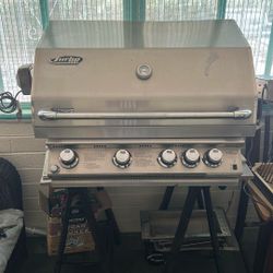 Gas Built In Grill-Turbo STS W/ rotisserie and lights