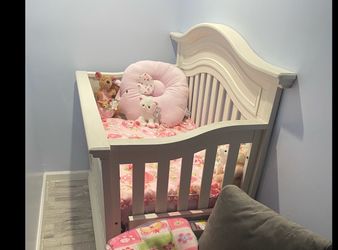 Baby crib, crib, solid wood