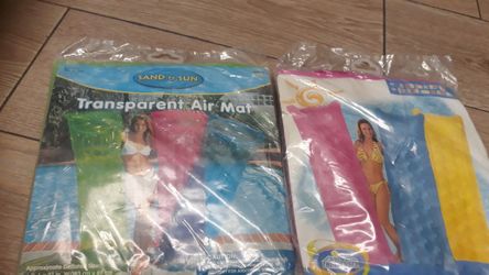 INTEX """TRANSPARENT AIR MAT""