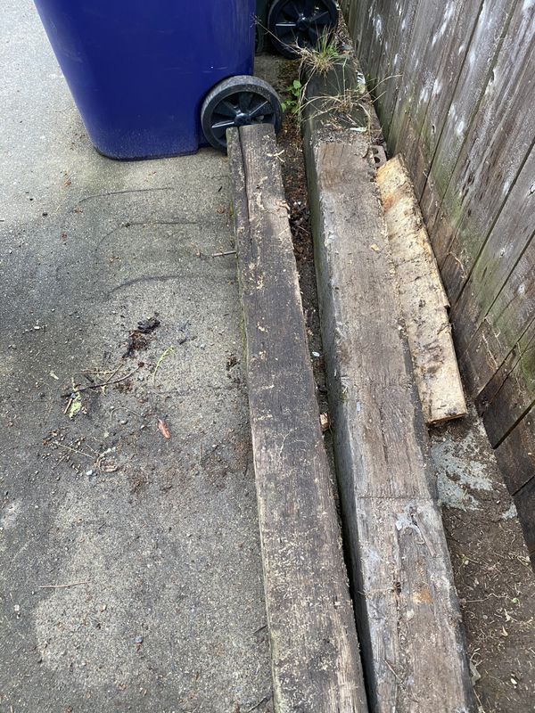 Two FREE railroad ties for Sale in Tacoma, WA - OfferUp