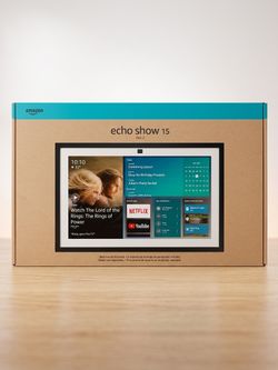 Amazon Echo Show 15 2nd Gen 15.6" Smart Display Fire TV Alexa Remote Brand New