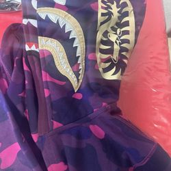 Bape Hoodie Size Large 