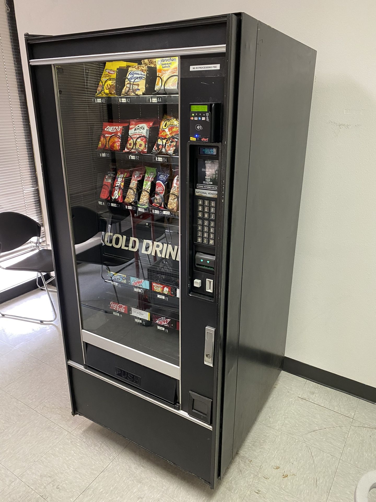Crane National Vending Machine