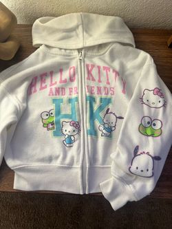 Girls hello kitty sweater size small 6/7